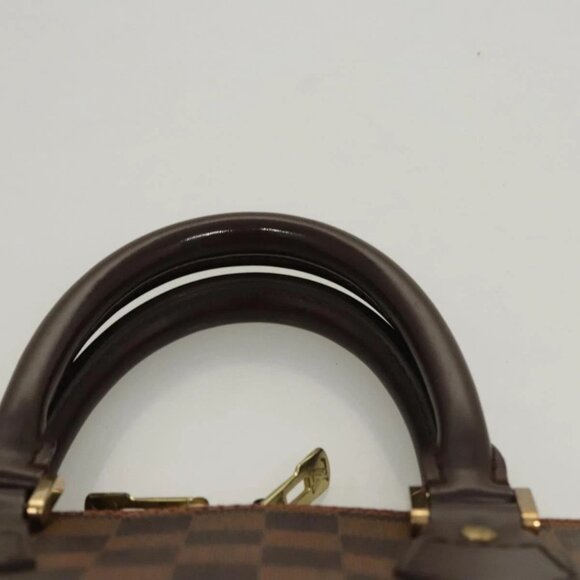 LOUIS VUITTON Damier Ebene Alma Hand Bag LV Auth - Picture 9 of 16